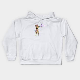 Man Archer Kids Hoodie